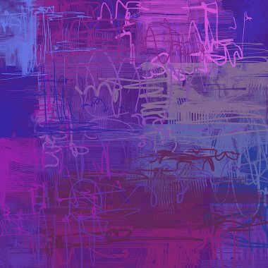 farklı desenleri ile soyut renkli duvar kağıdı