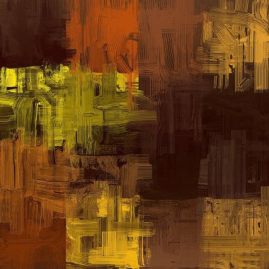 farklı desenleri ile soyut renkli duvar kağıdı