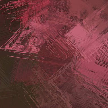 farklı desenleri ile soyut renkli duvar kağıdı