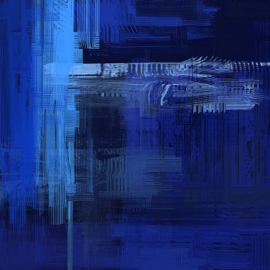 farklı desenleri ile soyut renkli duvar kağıdı