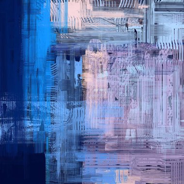 farklı desenleri ile soyut renkli duvar kağıdı