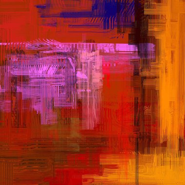 farklı desenleri ile soyut renkli duvar kağıdı