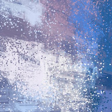 lekeleri ile soyut renkli boya duvar kağıdı