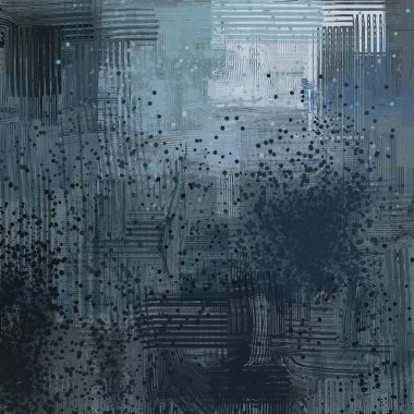 lekeleri ile soyut renkli boya duvar kağıdı