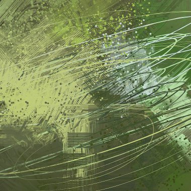 lekeleri ile soyut renkli boya duvar kağıdı