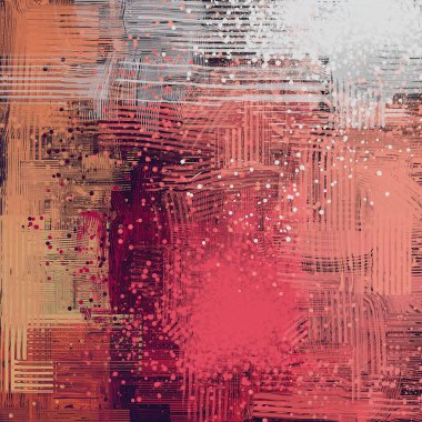 lekeleri ile soyut renkli boya duvar kağıdı