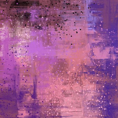 lekeleri ile soyut renkli boya duvar kağıdı