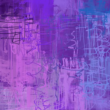 lekeleri ile soyut renkli boya duvar kağıdı