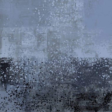 lekeleri ile soyut renkli boya duvar kağıdı