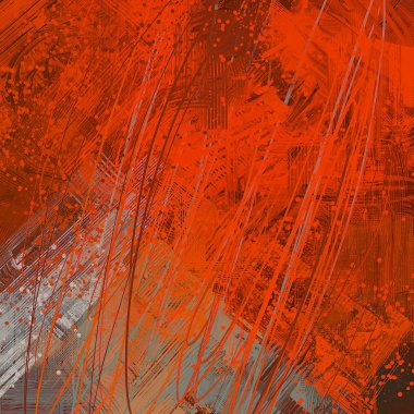 lekeleri ile soyut renkli boya duvar kağıdı