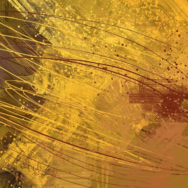 lekeleri ile soyut renkli boya duvar kağıdı