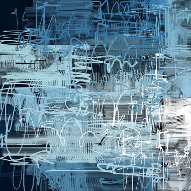 lekeleri ile soyut renkli boya duvar kağıdı