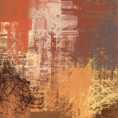 lekeleri ile soyut renkli boya duvar kağıdı