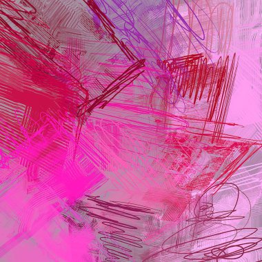 lekeleri ile soyut renkli boya duvar kağıdı