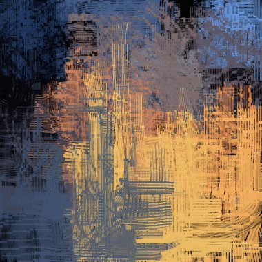 lekeleri ile soyut renkli boya duvar kağıdı