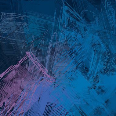 lekeleri ile soyut renkli boya duvar kağıdı