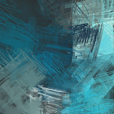 lekeleri ile soyut renkli boya duvar kağıdı