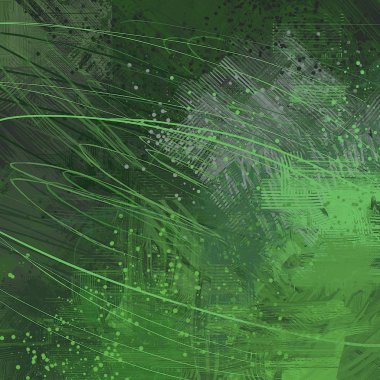 lekeleri ile soyut renkli boya duvar kağıdı