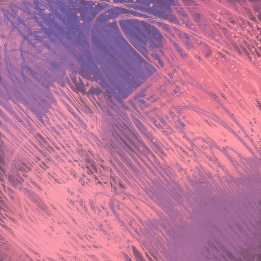 lekeleri ile soyut renkli boya duvar kağıdı