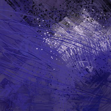 lekeleri ile soyut renkli boya duvar kağıdı