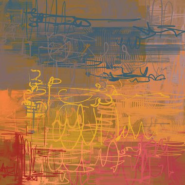 farklı desenler ile Vintage arka plan