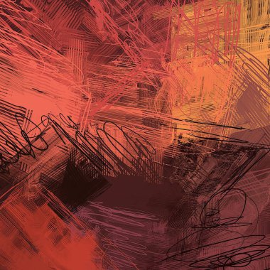 Farklı renk kalıplarına sahip soyut grunge arkaplanı