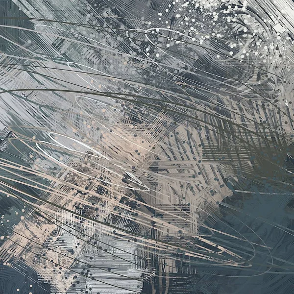 farklı desenleri ile soyut renkli duvar kağıdı