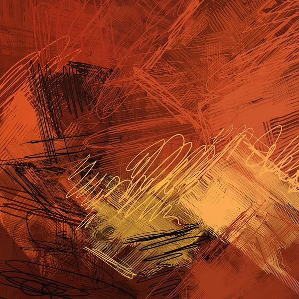 farklı desenleri ile soyut renkli duvar kağıdı