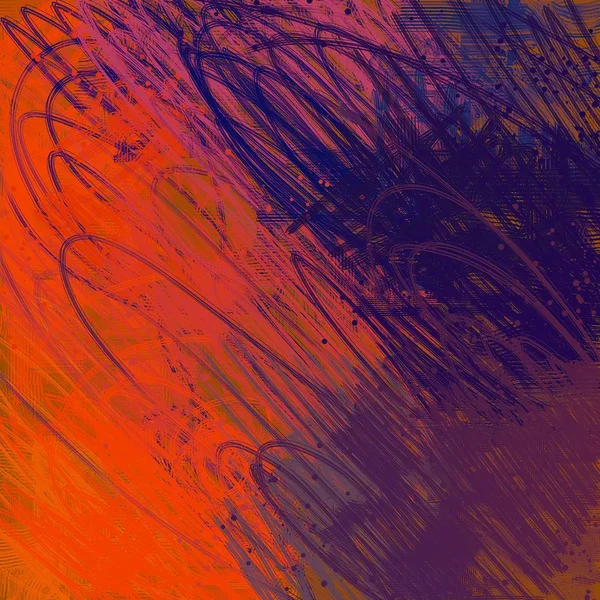 farklı desenleri ile soyut renkli duvar kağıdı