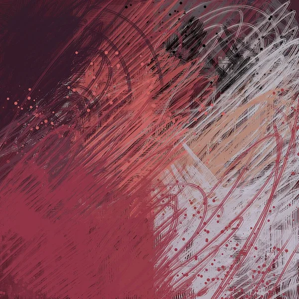 farklı desenleri ile soyut renkli duvar kağıdı