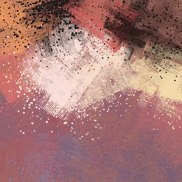 lekeleri ile soyut renkli boya duvar kağıdı