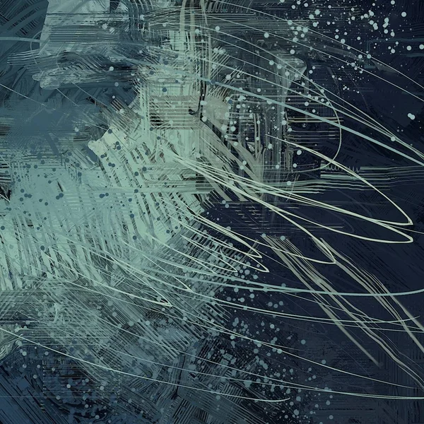 lekeleri ile soyut renkli boya duvar kağıdı