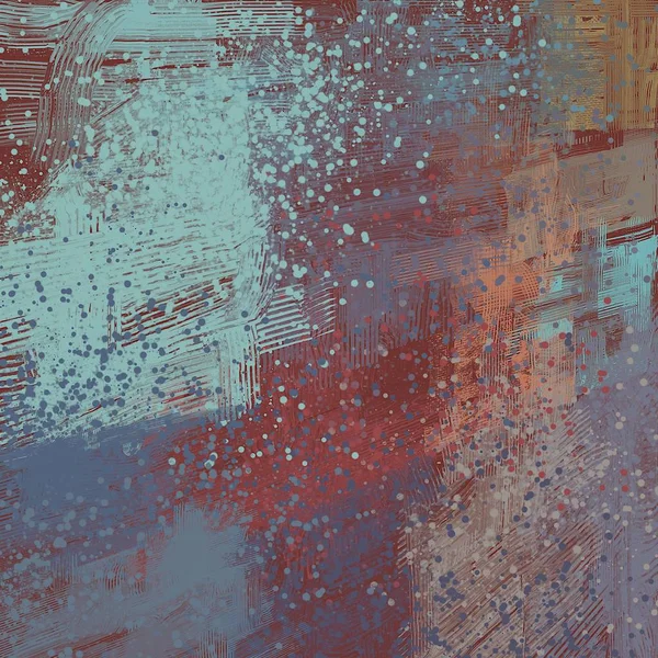 汚れと抽象的なカラフルな塗料の壁紙 — ストック写真