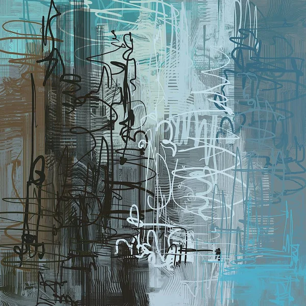 lekeleri ile soyut renkli boya duvar kağıdı