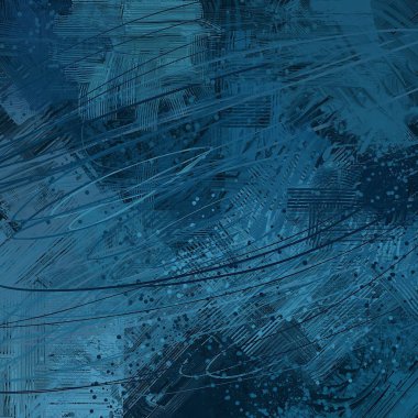 lekeleri ile soyut renkli boya duvar kağıdı