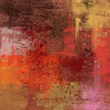 Farklı renk kalıplarına sahip soyut grunge arkaplanı