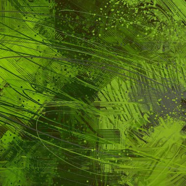 lekeleri ile soyut renkli boya duvar kağıdı