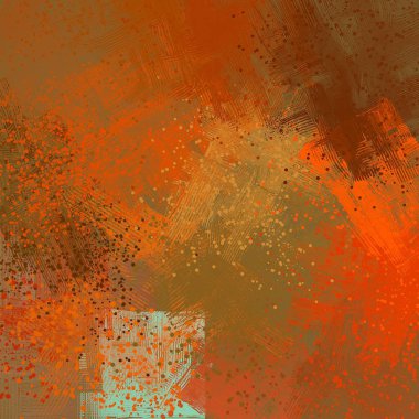 lekeleri ile soyut renkli boya duvar kağıdı