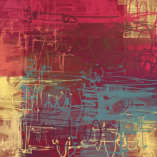 Papel Parede Pintura Colorido Abstrato Com Manchas — Fotografia de Stock