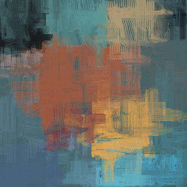 Farklı renk kalıplarına sahip soyut grunge arkaplanı