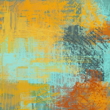 Farklı renk kalıplarına sahip soyut grunge arkaplanı