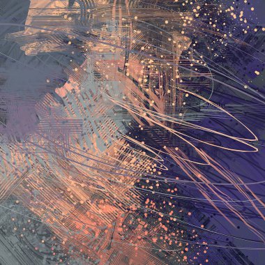 metin veya resim için alanı olan grunge arkaplanı