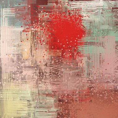 Farklı renk kalıplarına sahip soyut grunge arkaplanı