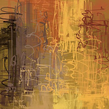 Farklı renk kalıplarına sahip soyut grunge arkaplanı