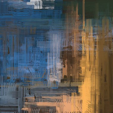 farklı Vintage desenleri ile soyut grunge arka plan