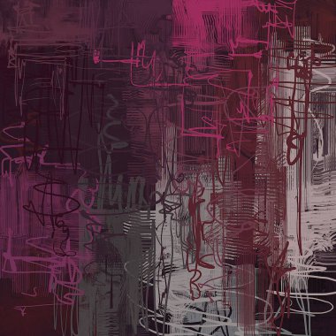 Farklı renk kalıplarına sahip soyut grunge arkaplanı