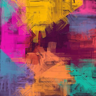 Farklı renk kalıplarına sahip soyut grunge arkaplanı