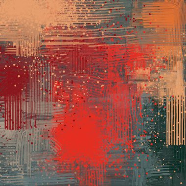 Farklı renk kalıplarına sahip soyut grunge arkaplanı