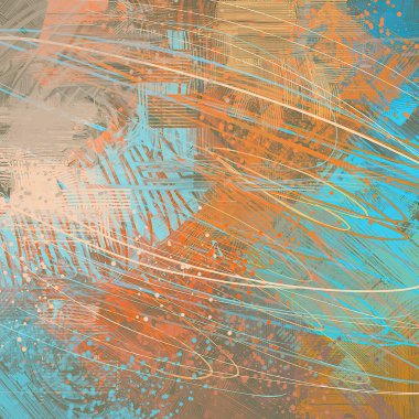 Farklı renk kalıplarına sahip soyut arkaplan