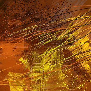 Farklı renk kalıplarına sahip soyut grunge arkaplanı